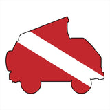 Westy Diver Down Flag