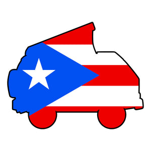 Westy Puerto Rico Flag
